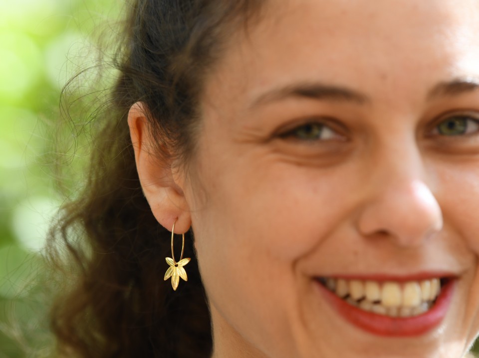 שרשרת שדה בר ועגילי ניצן