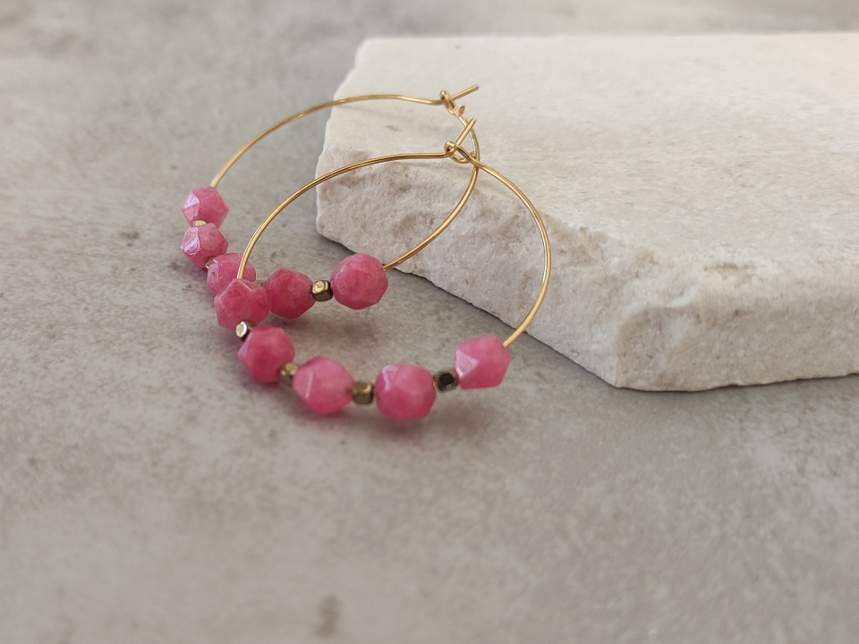 עגילי דובדבן